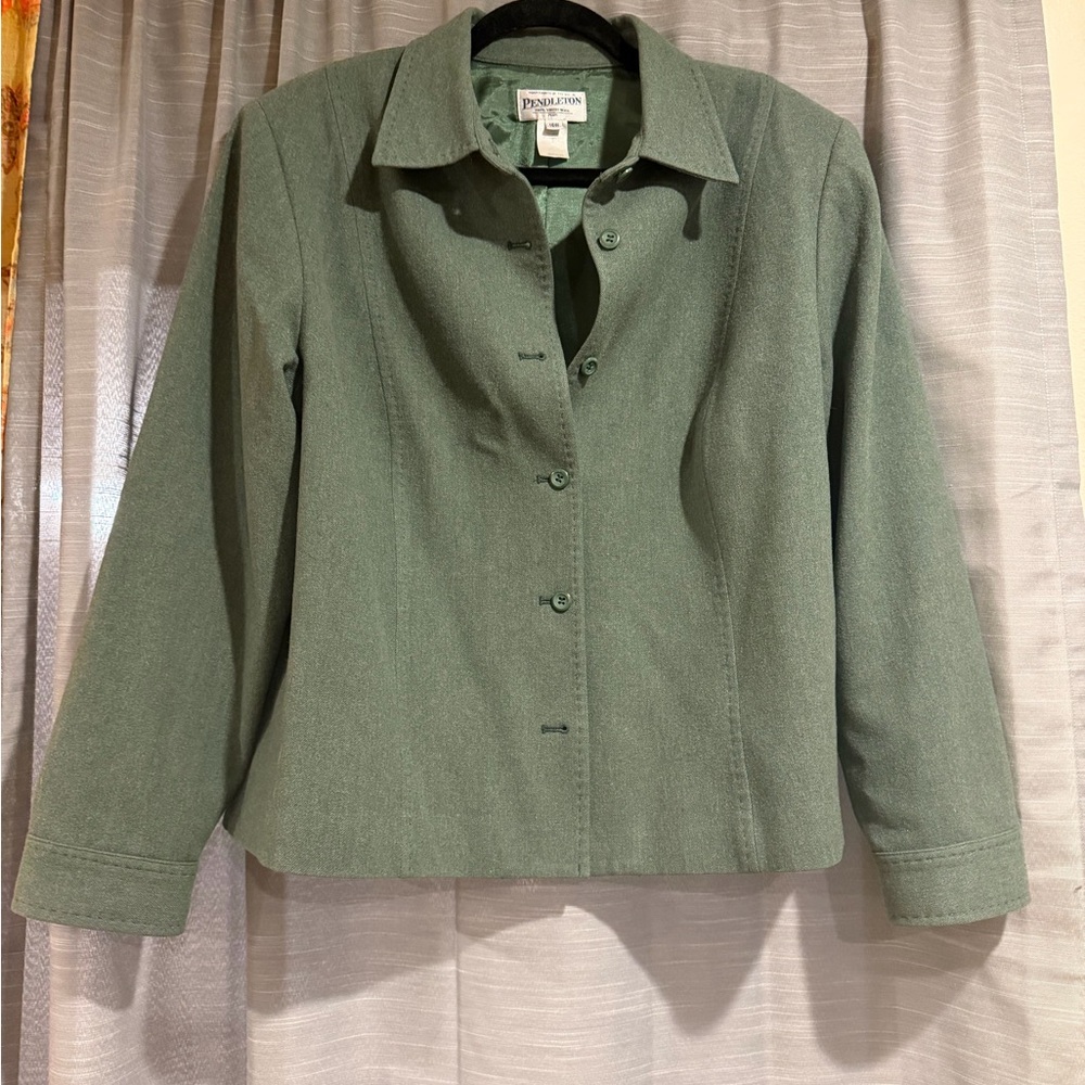 Pendleton Classic Green Blazer